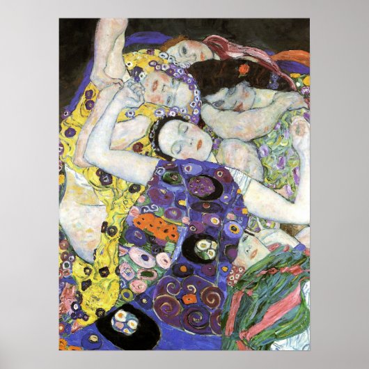Poster Klimt ~ La Vierge (Devant)