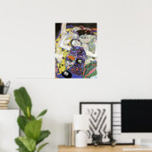 Poster Klimt ~ La Vierge (Bureau à domicile)