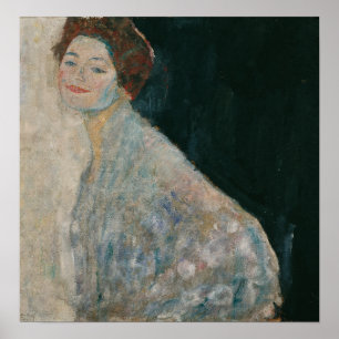 Poster Klimt - Lady En Blanc