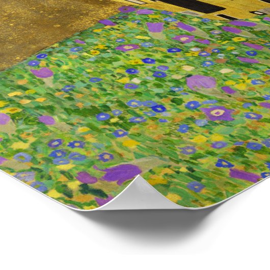 Poster Klimt - Le baiser (Coin)