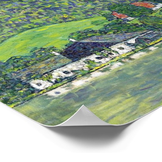 Poster Klimt - Litzlberg Am Attersee (Coin)