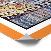 Poster Klimt Malcesine au lac de Garde - Changer la coule (Coin)