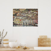 Poster Klimt - Malcesine sur le lac de Garde (Cuisine)