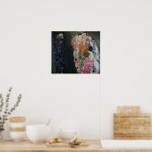 Poster Klimt - Mort Et Vie (Cuisine)