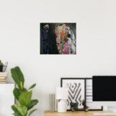 Poster Klimt - Mort Et Vie (Bureau à domicile)