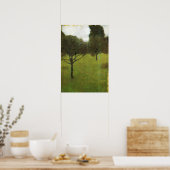 Poster Klimt - Orchard 1896 (Cuisine)