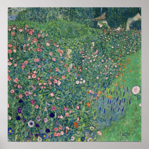 Poster Klimt - Paysage de jardin italien 1913