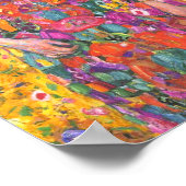 Poster Klimt Portrait d'Eugenia Primavesi (Coin)