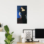 Poster Klimt - Portrait Du Rose (Bureau à domicile)