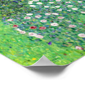 Poster Klimt - Rosiers Sous Les Arbres (Coin)