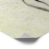 Poster Klimt - Sous-plan flottant (Coin)