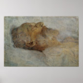 Poster Klimt - Vieux Homme Sur Le Lit De Mort (Devant)