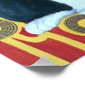 Poster Klimt's Cat (Coin)