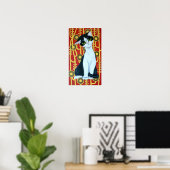 Poster Klimt's Cat (Bureau à domicile)