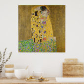 Poster Klimt's Kiss (Cuisine)