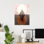 Poster Klint - The Swan, no 12, oeuvre d'art abstraite (Bureau à domicile)
