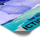 Poster KLM Flying Dutchman Vintage voyage Publicité Pr (Coin)