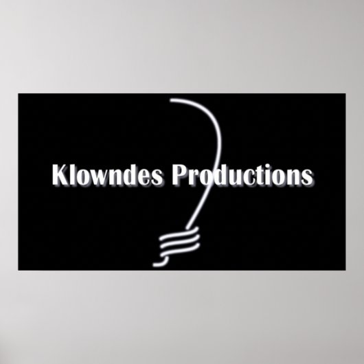 Poster Klowndes Productions (Devant)