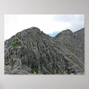 Poster Knife Edge trail, Baxter State Park, Maine