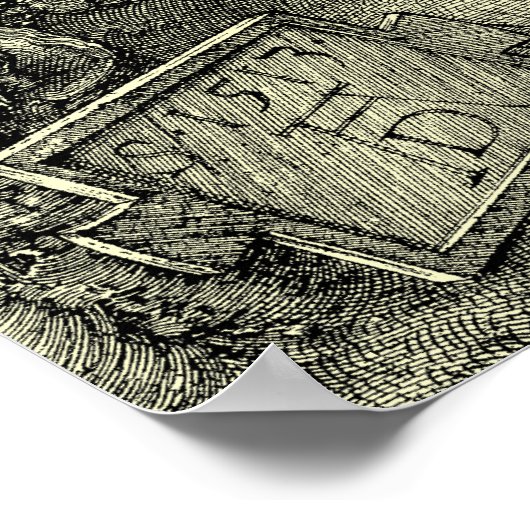 Poster Knight, Death, And The Devil by Albrecht Dürer (Coin)