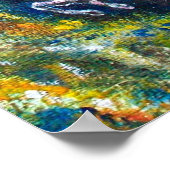 POSTER KNIGHT LANCELOT, CHEVAL EN FORÊT VERTE (Coin)