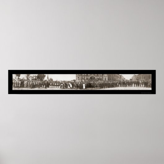 Poster Knights Pythias Group Photo 1916 (Devant)