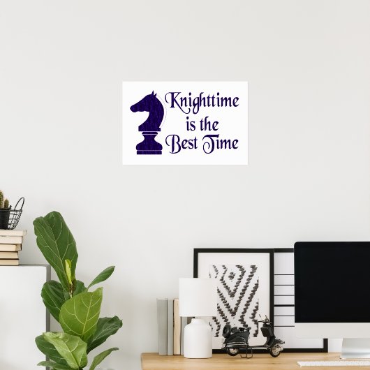 Poster Knighttime (Bureau à domicile)