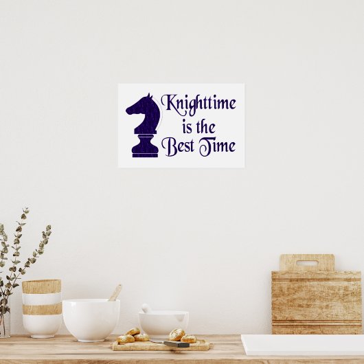 Poster Knighttime (Cuisine)