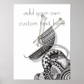Poster Knit One Doodle Art (Devant)