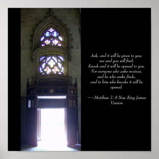 Poster Knock & Il Vous Sera Ouvert (Devant)