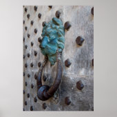 Poster Knocker de porte de château (Devant)