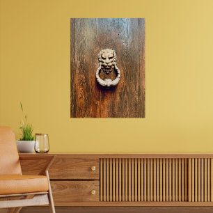 Poster Knocker de porte de Venise