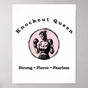 Poster Knockout Queen