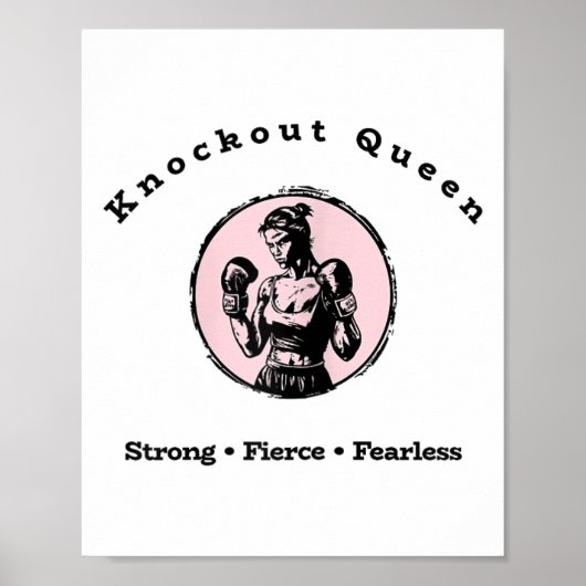 Poster Knockout Queen (Devant)