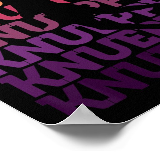 Poster Knueppel Sketll Amazing Fan Support 2 (Coin)