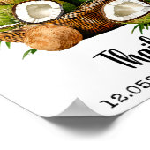 Poster Ko Chang Coco Thailand Île Tropicale Gps Vacances (Coin)