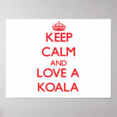 Poster Koala (Devant)