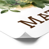 Poster Koala Bear Nursery Art avec nom (Coin)