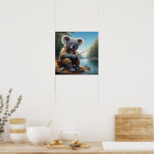 Poster Koala Fishing (Cuisine)