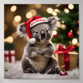 Poster "Koala Kris Kringle : Noël en dessous" (Devant)
