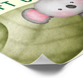 Poster Koala Nom Signification - Green Cadeau Personnalis (Coin)