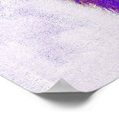 Poster koala violet et rose (Coin)