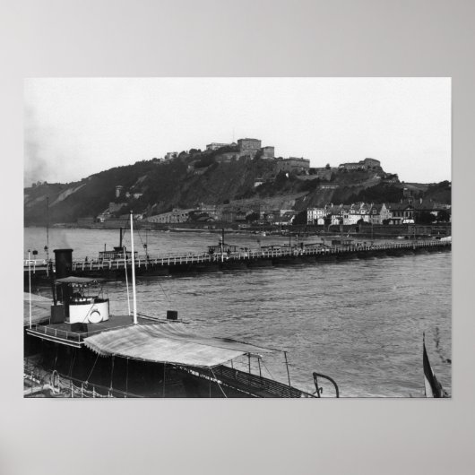 Poster Koblenz, Ehrenbreitstein, c.1910 (Devant)