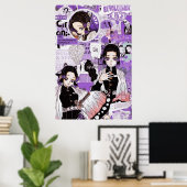 Poster Kocho Shinobu (Bureau à domicile)