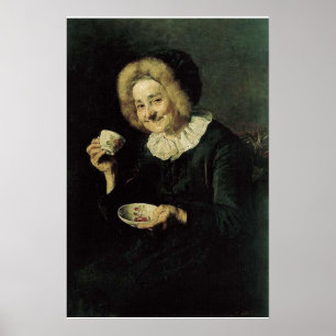 Poster Kofetarica Peinture de boisson de café de Kofetari