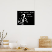 Poster Koffee Truth (Keuken)