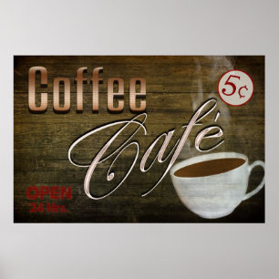 POSTER  KOFFIE CAFE