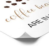 Poster Koffiebalkspel Vrijgezellenfeest (Hoek)