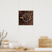 Poster Koffiebonen (Keuken)