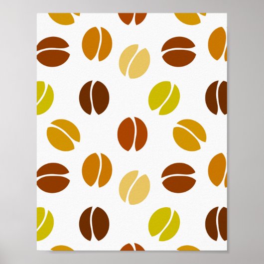 Poster koffiebonen (Voorkant)